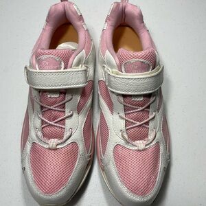 Dr Comfort Victory Pink and White Womens Shoes Size 12W SB-105